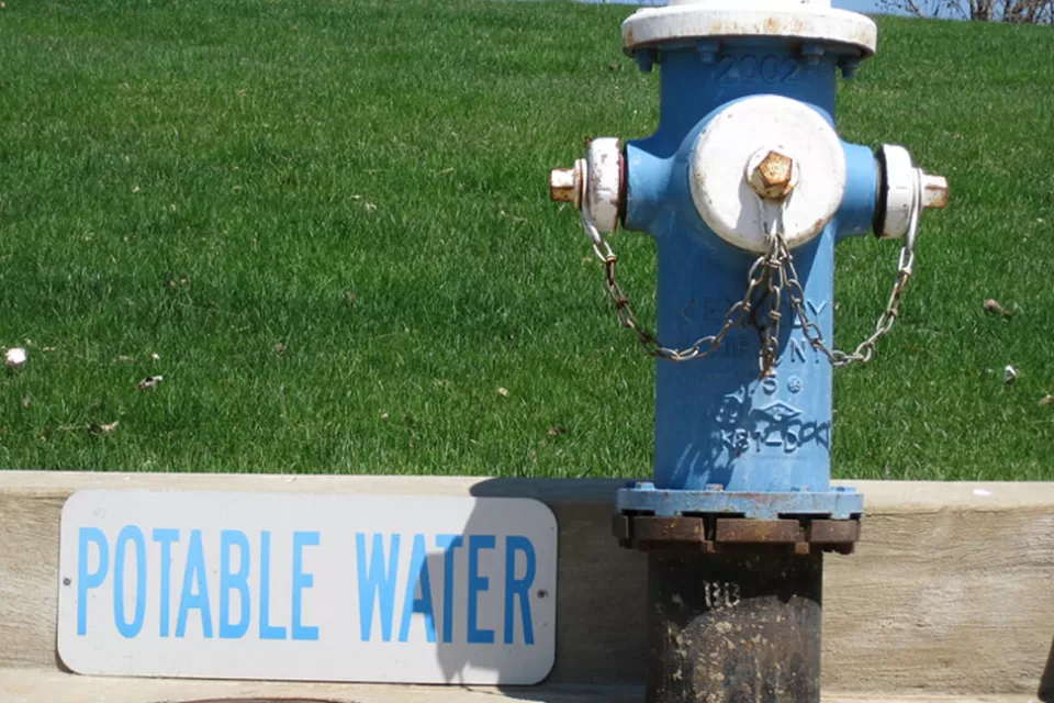 potable water fire hydrant